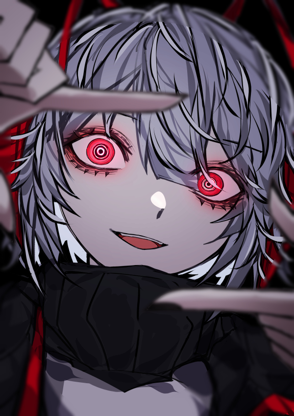 This is a pixiv picture whose title is W.