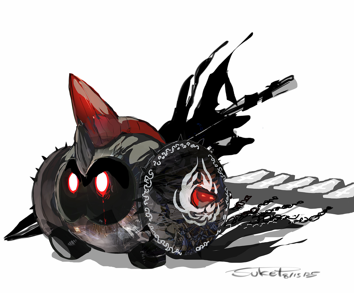 This is a pixiv picture whose title is 黒騎士タイレーツ.