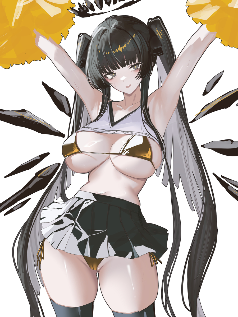 This is a pixiv picture whose title is ヴィルトゥオーサにチアガールしてもらおう。.
