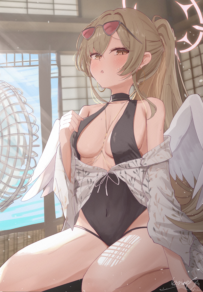 This is a pixiv picture whose title is ナギサ.