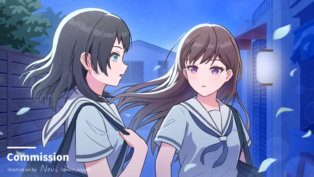 This is a pixiv picture whose title is Commission_うみたき.