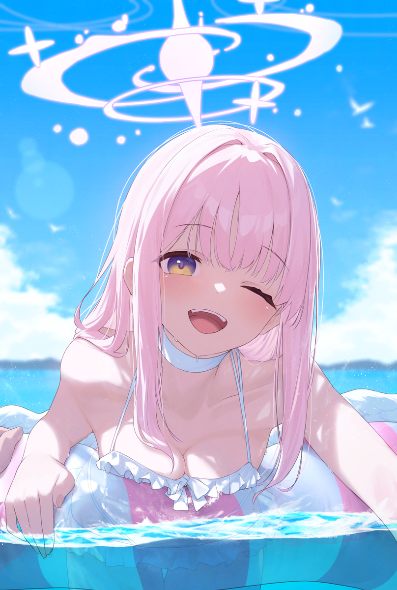 This is a pixiv picture whose title is 水着ミカ.