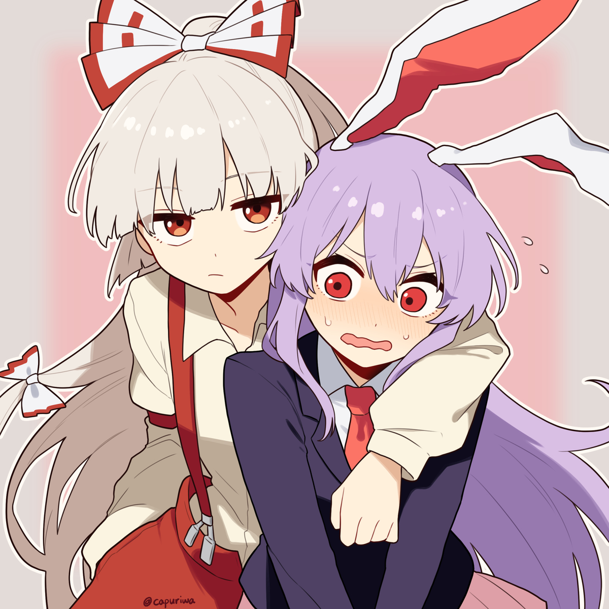 This is a pixiv picture whose title is うどもこ.