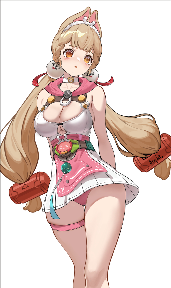 This is a pixiv picture whose title is 愛麗絲~.