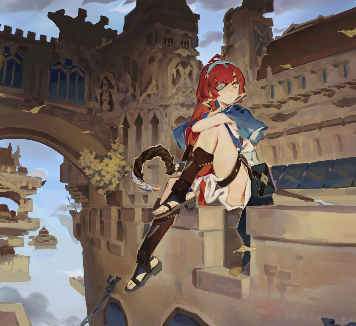 This is a pixiv picture whose title is Rinto.