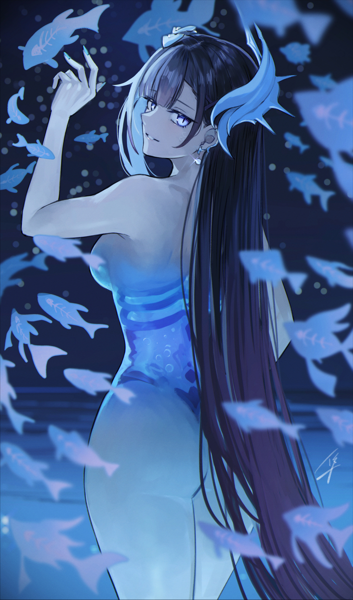 This is a pixiv picture whose title is セイレンス.