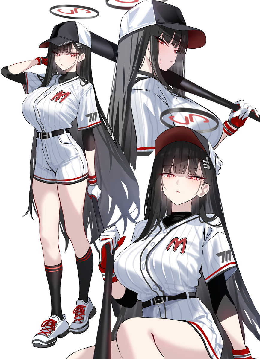 This is a pixiv picture whose title is Rio Baseball.