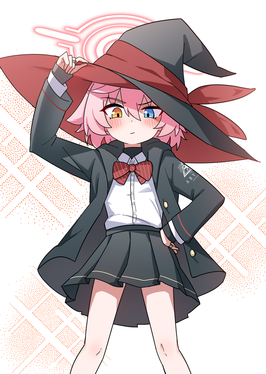 This is a pixiv picture whose title is 마녀 복장이 좋다.