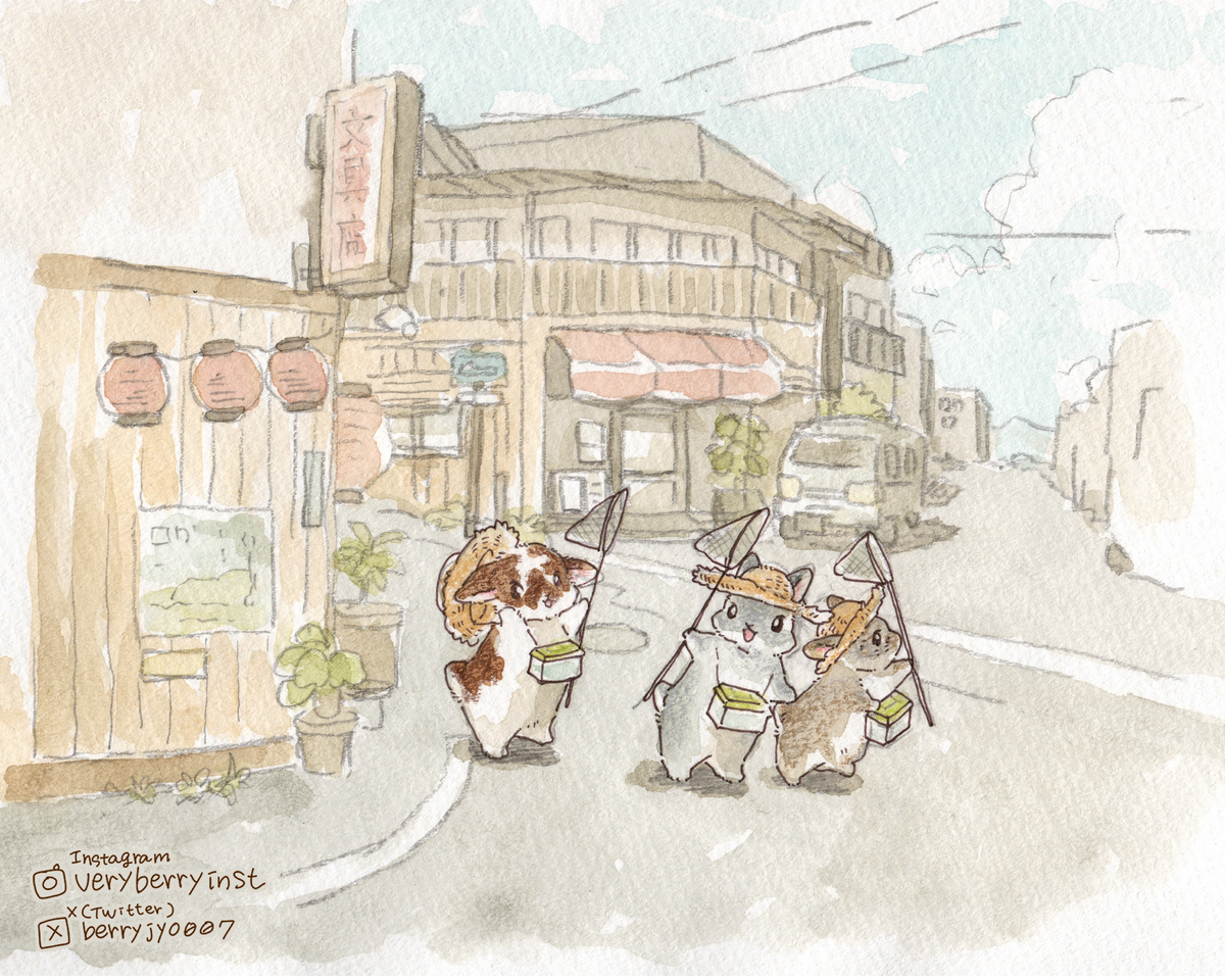 This is a pixiv picture whose title is うさぎさんスケッチ.