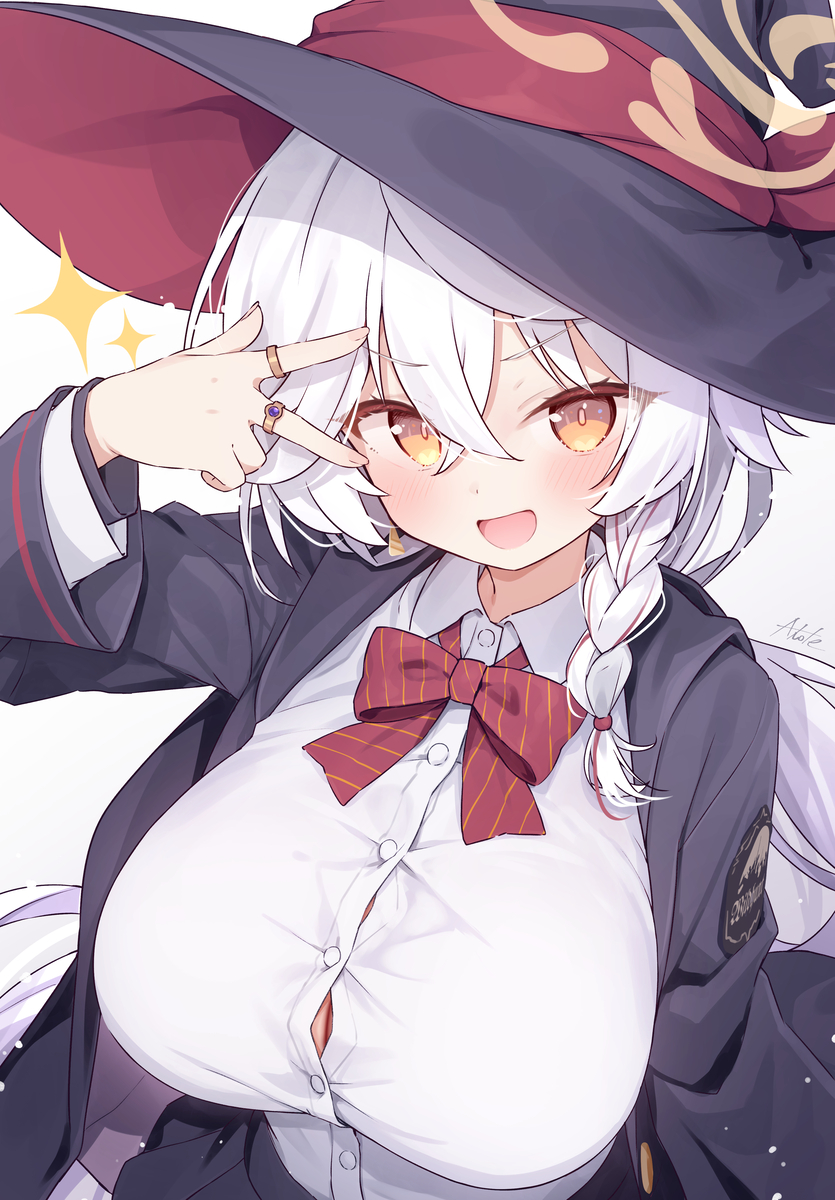 This is a pixiv picture whose title is エリの勝利ポーズのやつ.