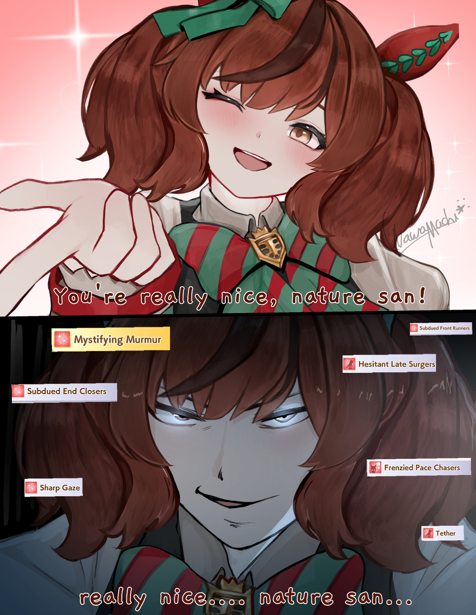 This is a pixiv picture whose title is you're really nice, nature san!.