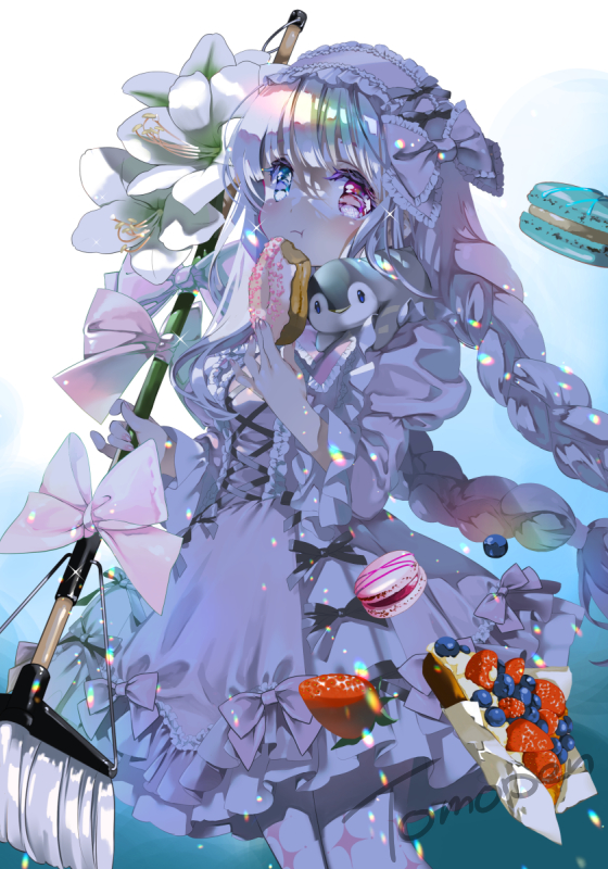 This is a pixiv picture whose title is アマリリス少女.