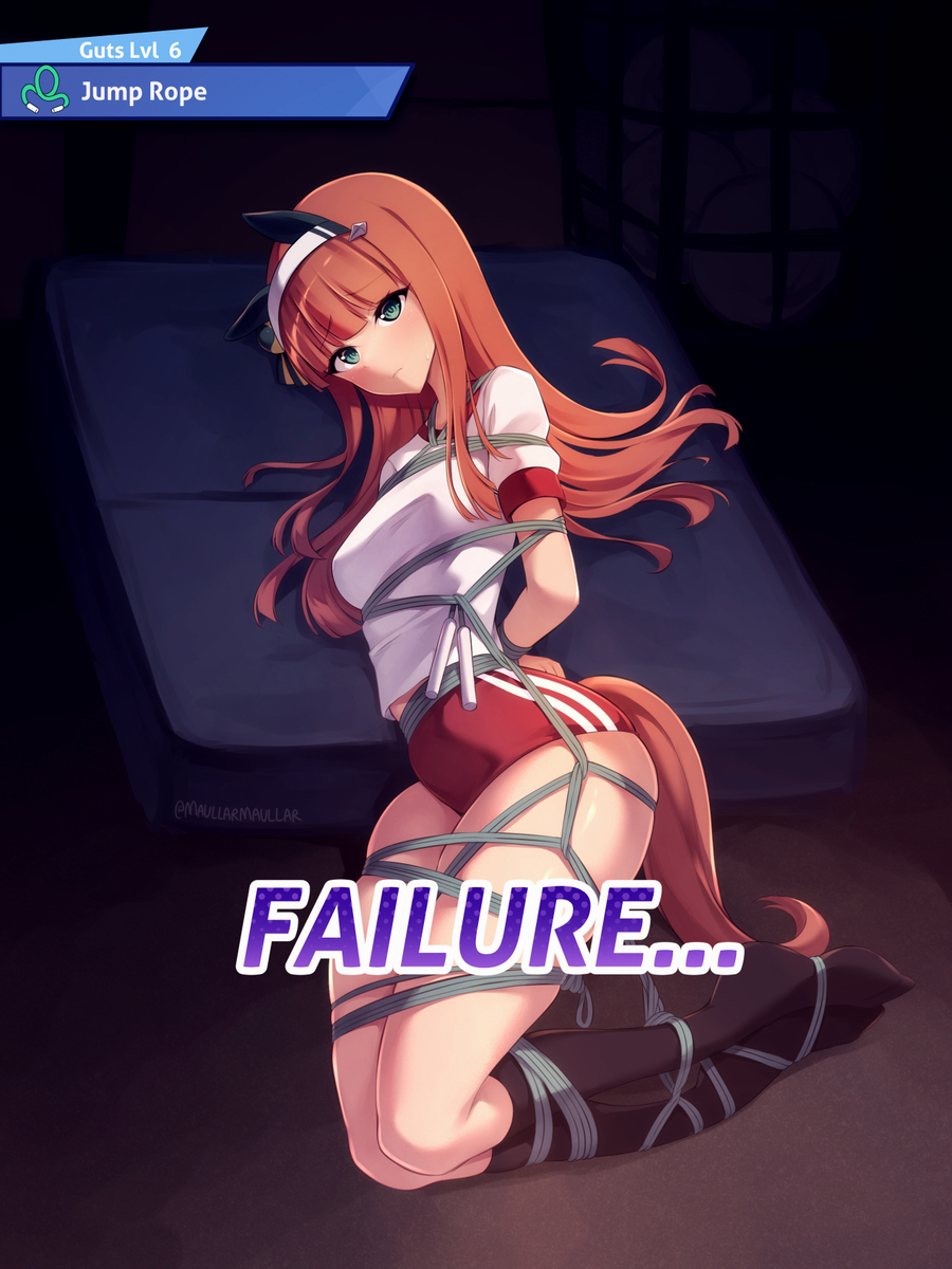 This is a pixiv picture whose title is トレーニング失敗しました。。。.
