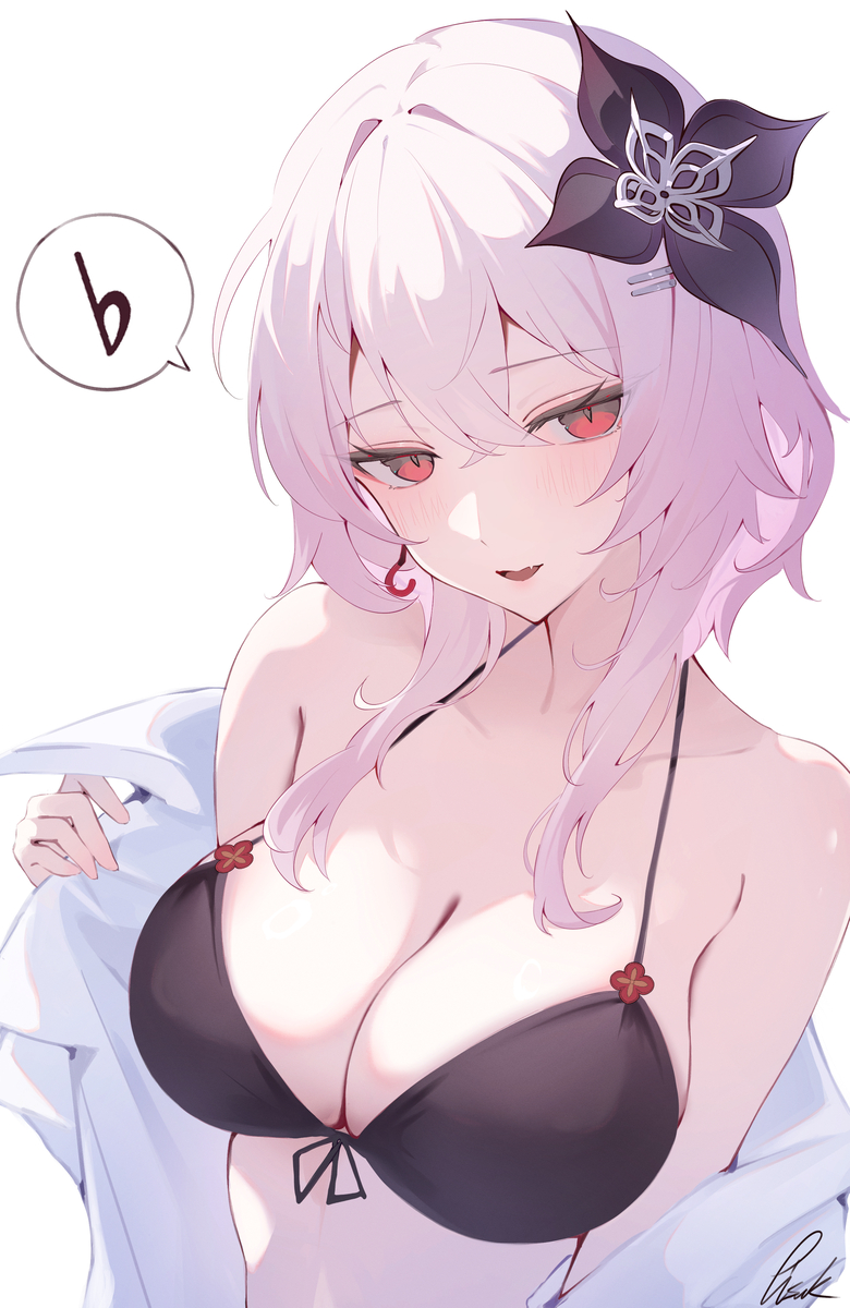 This is a pixiv picture whose title is 長夜月.