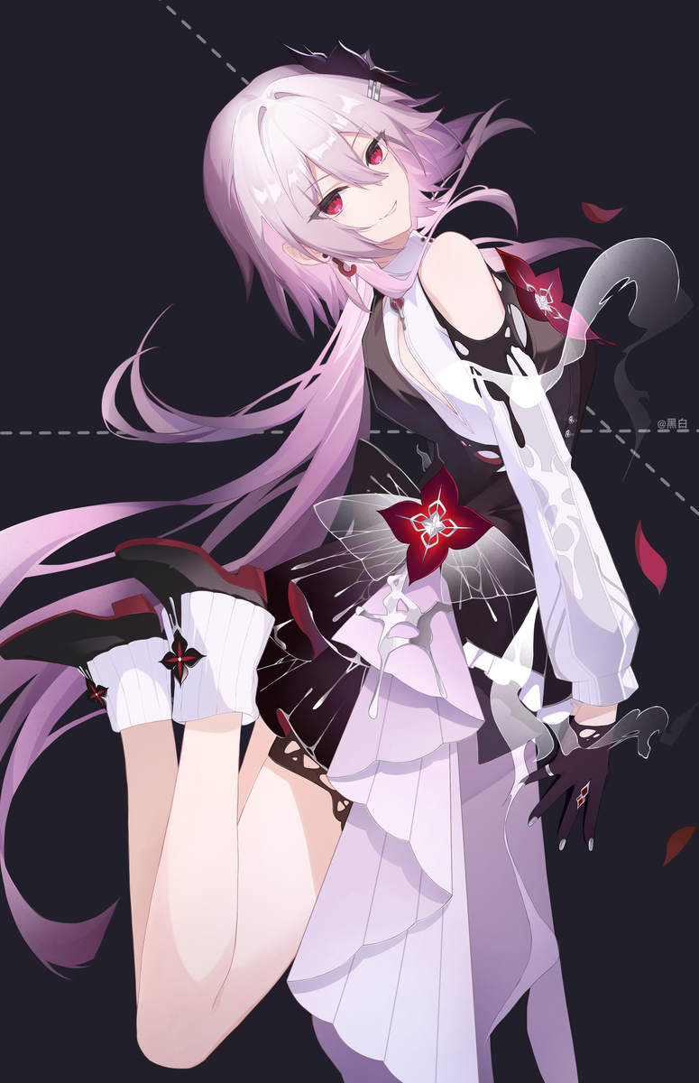 This is a pixiv picture whose title is 长夜月.