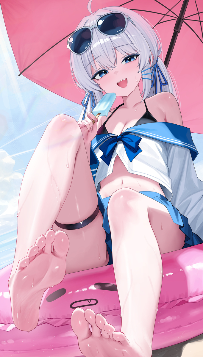 This is a pixiv picture whose title is 🐱.