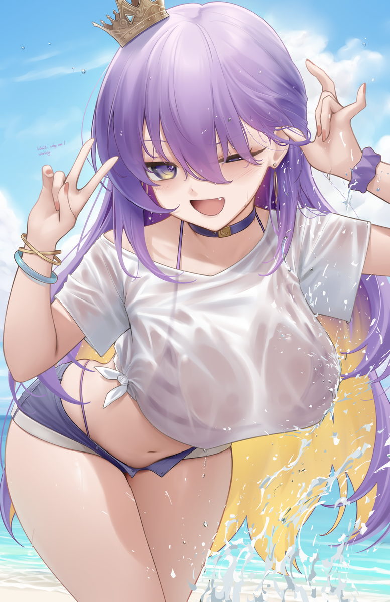 This is a pixiv picture whose title is HoloID Natsu :D.