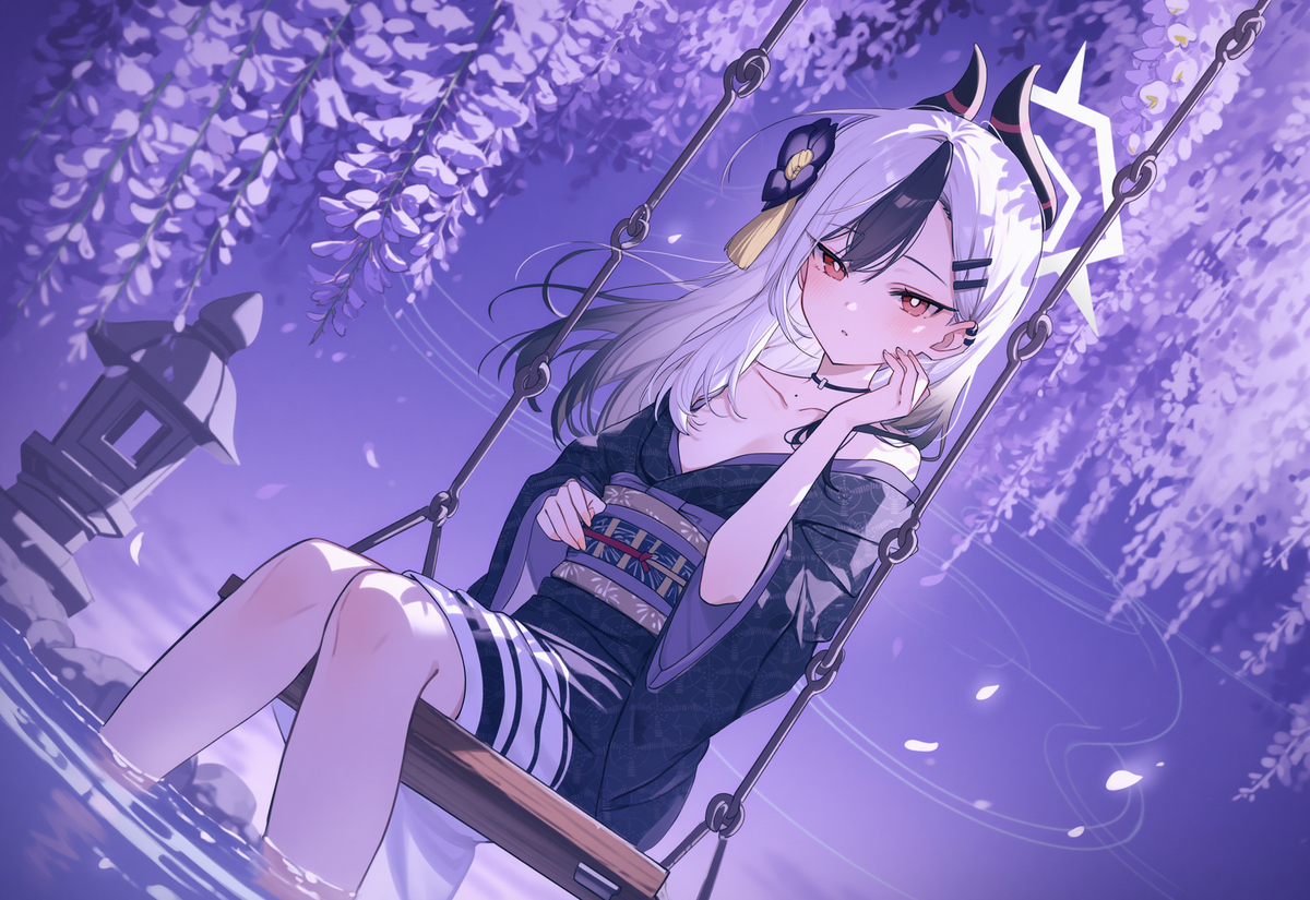 This is a pixiv picture whose title is カヨコ(正月).