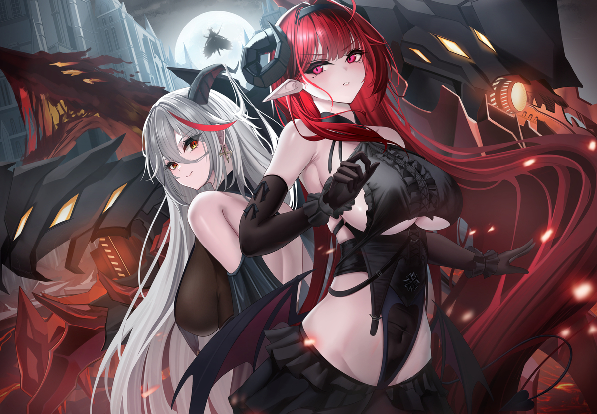 This is a pixiv picture whose title is アズレン.