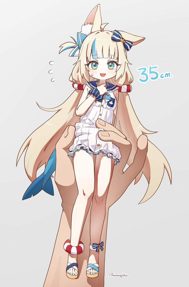 This is a pixiv picture whose title is SABA (35cm).