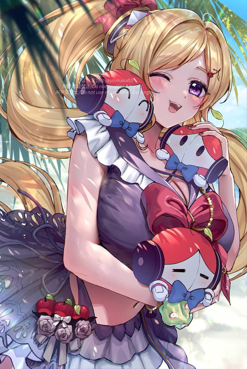 This is a pixiv picture whose title is アキロゼさん🍎🍎🍎.