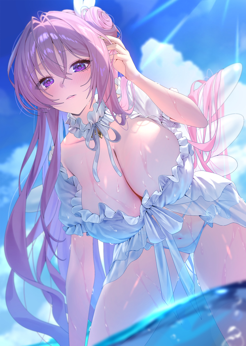 This is a pixiv picture whose title is ❤️.