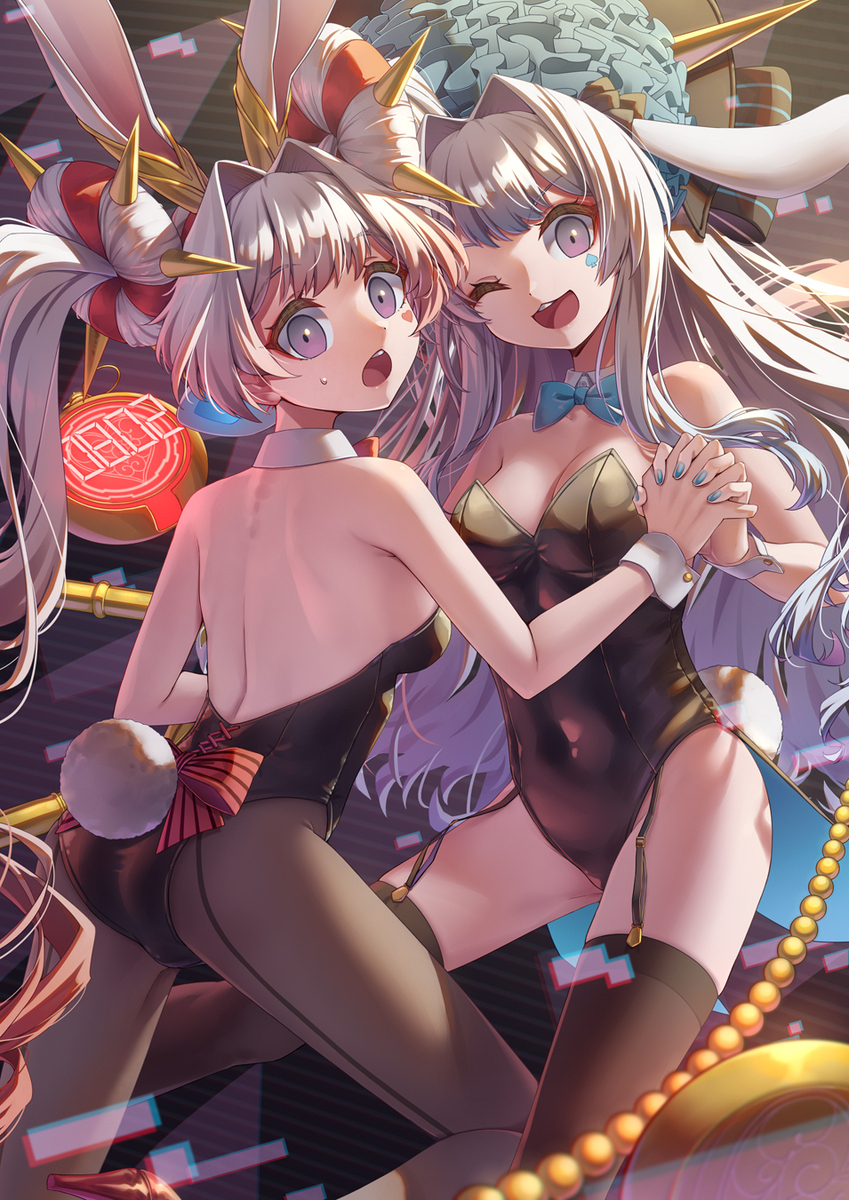 This is a pixiv picture whose title is BunnyBunny.