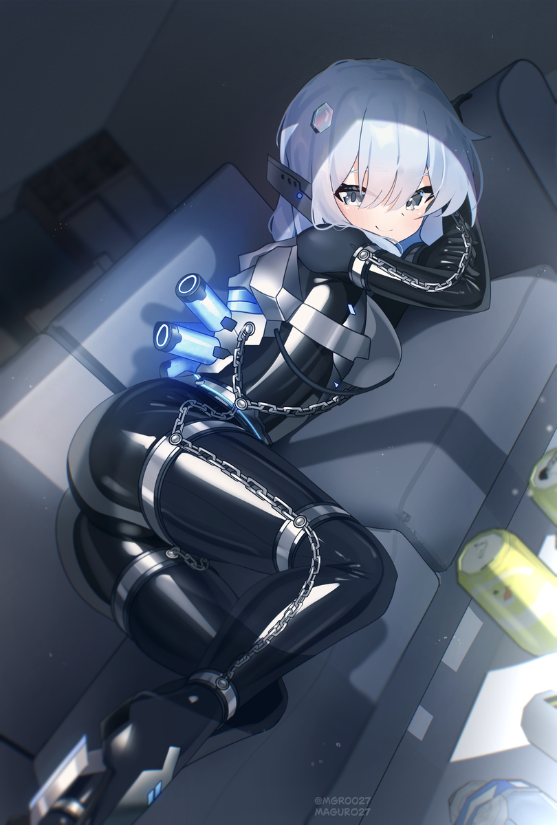 This is a pixiv picture whose title is 休憩.