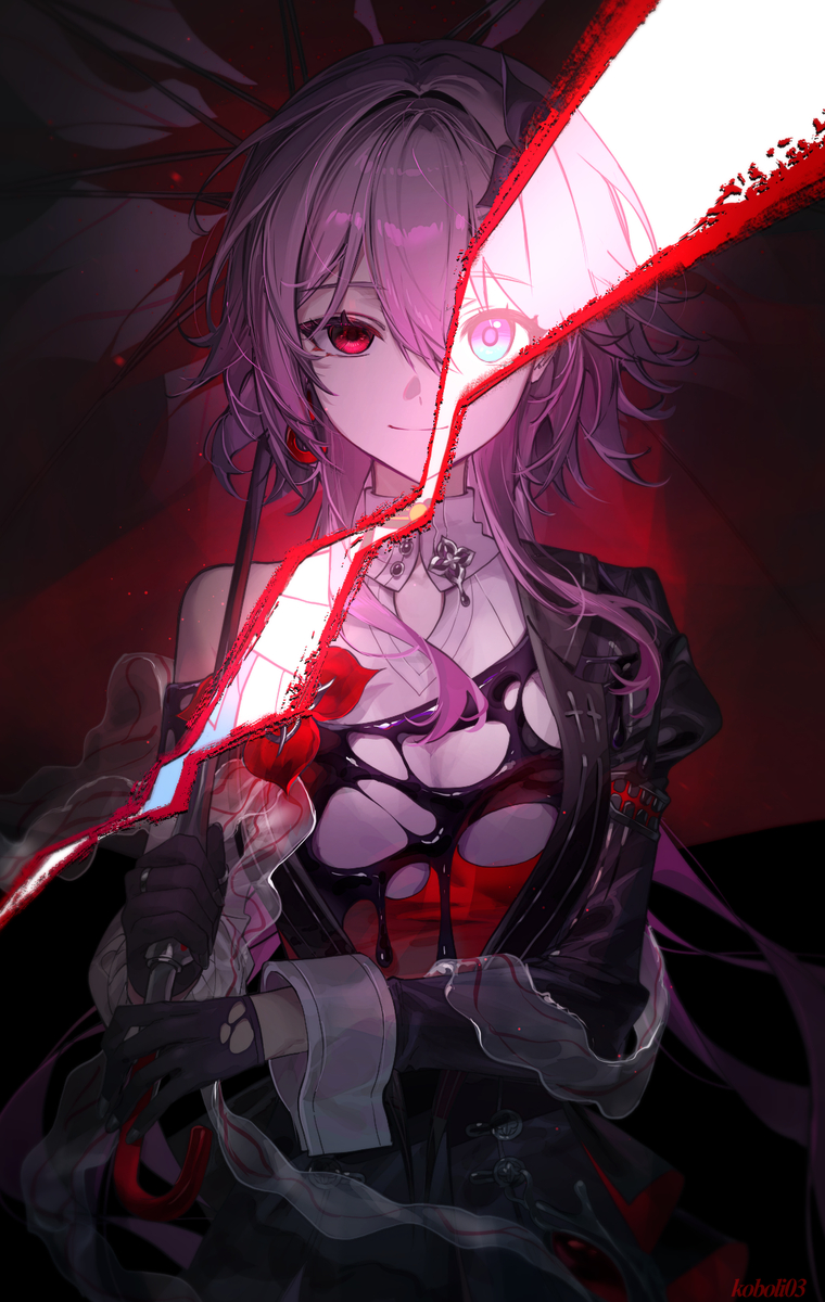 This is a pixiv picture whose title is Evernight.