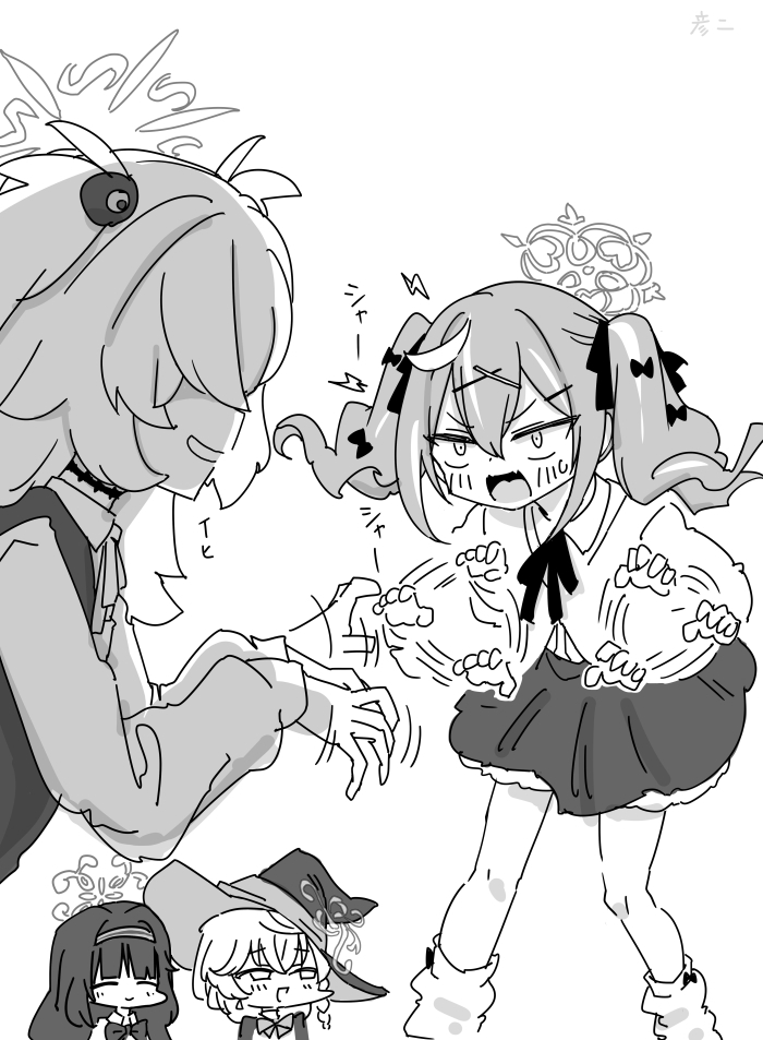 This is a pixiv picture whose title is 最近描いた絵とか.