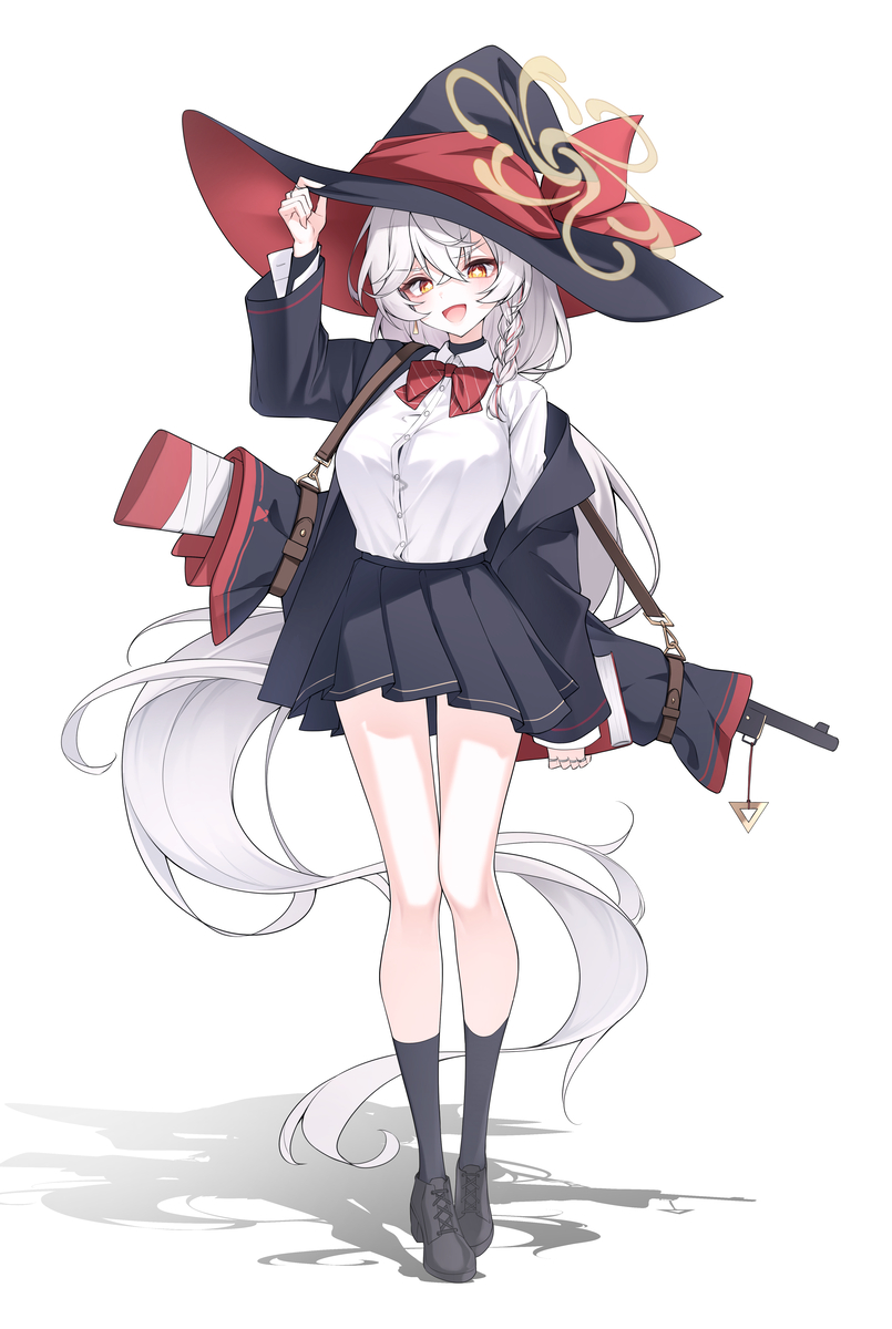 This is a pixiv picture whose title is 白尾エリ.