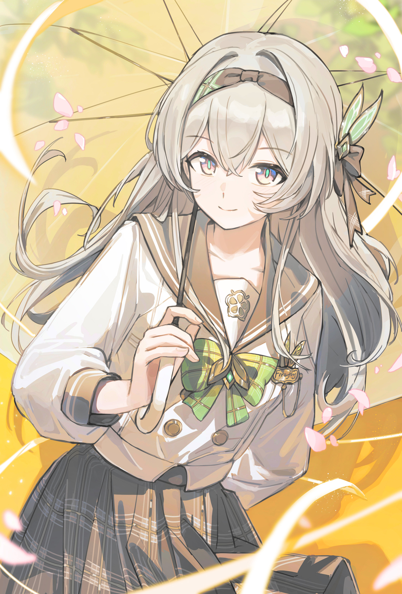 This is a pixiv picture whose title is 春日手信.