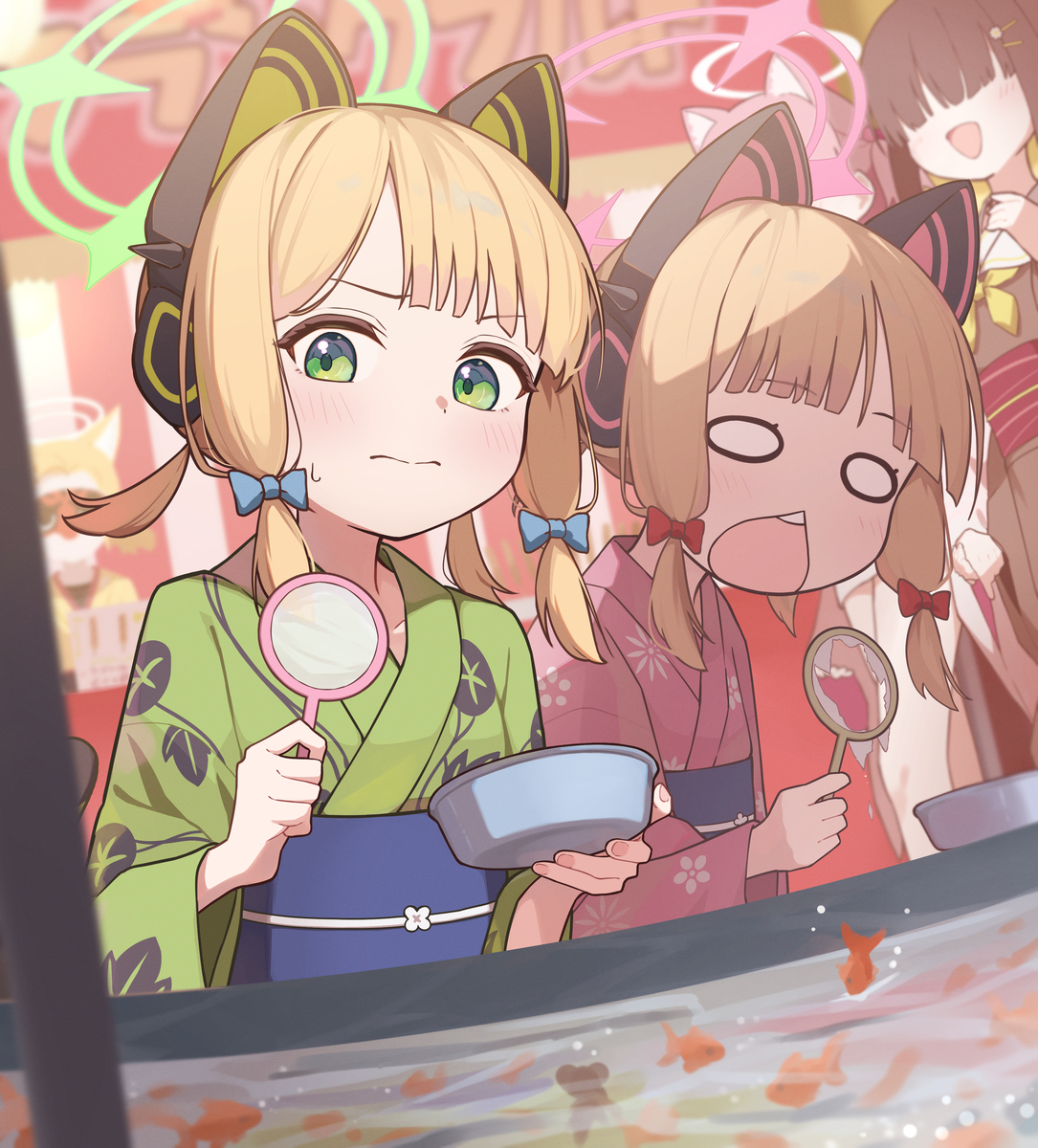 This is a pixiv picture whose title is 絶対負けないから…！.