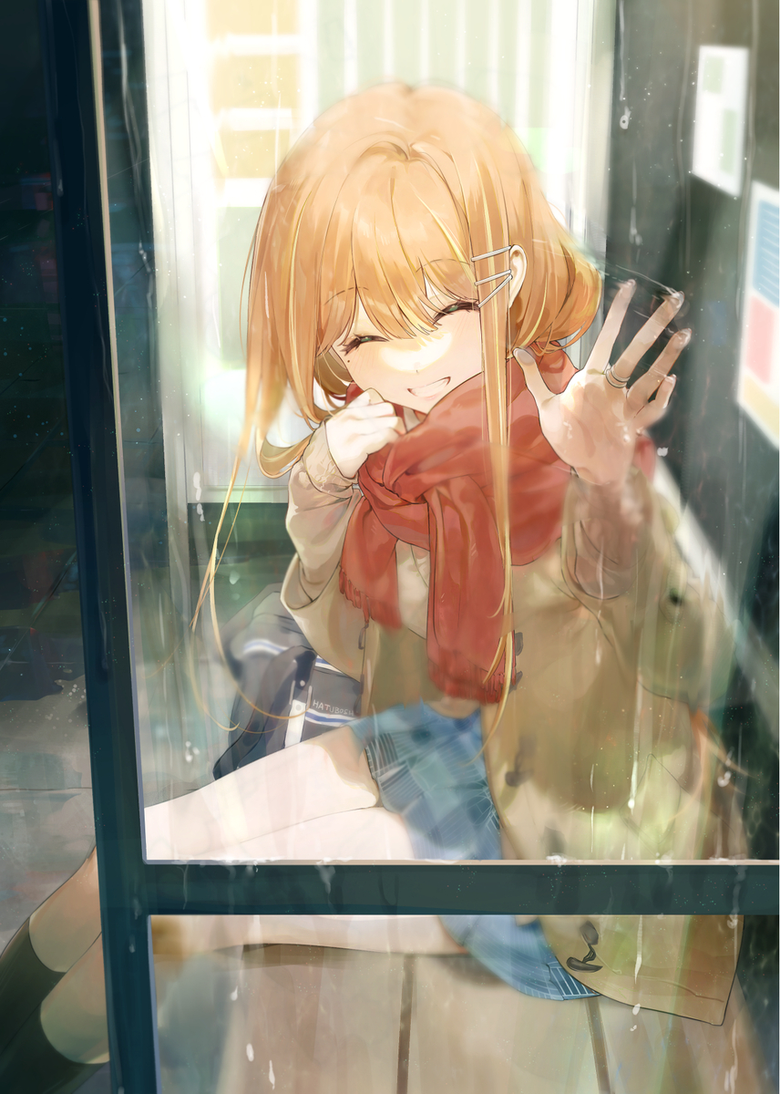 This is a pixiv picture whose title is カクシタワタシ⭢.