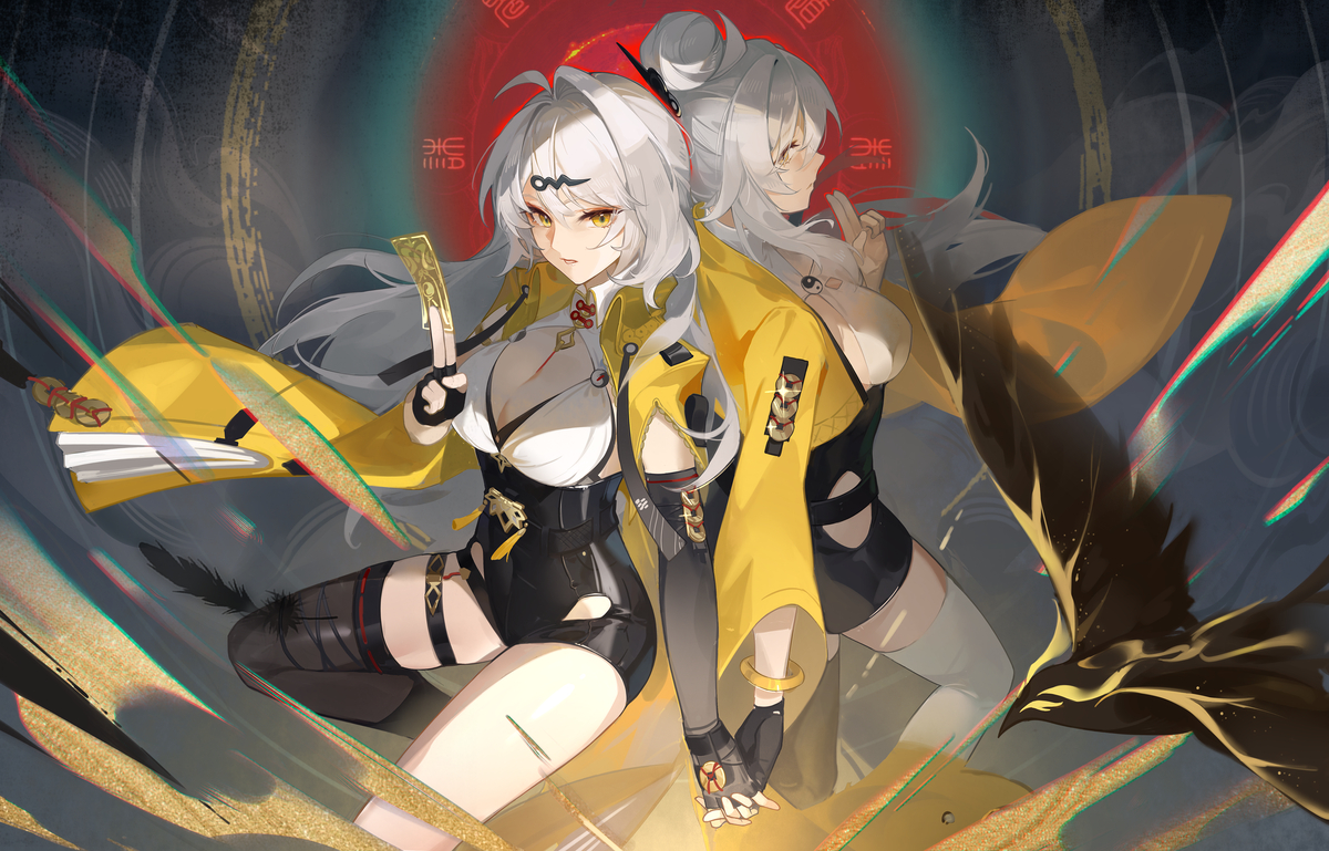 This is a pixiv picture whose title is 仪玄.仪绛.