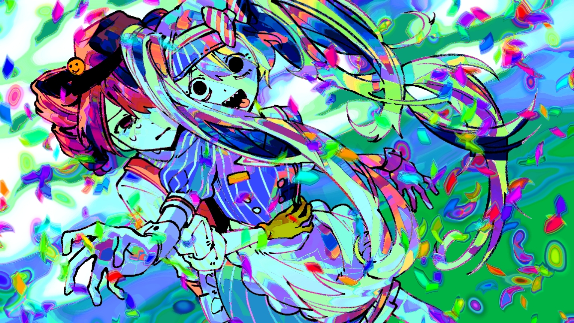 This is a pixiv picture whose title is 誰か、助けてね(^^♪.