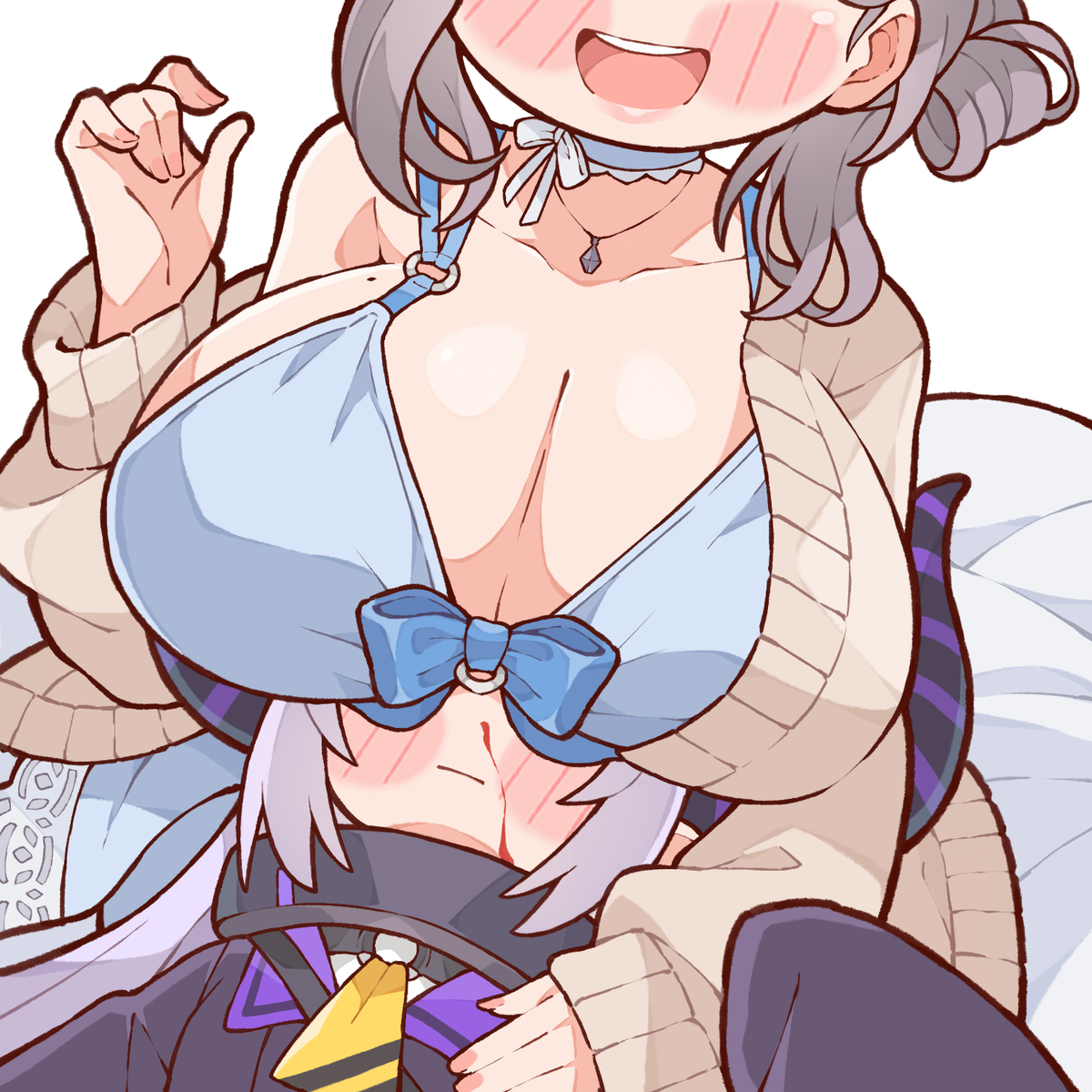 This is a pixiv picture whose title is Under.