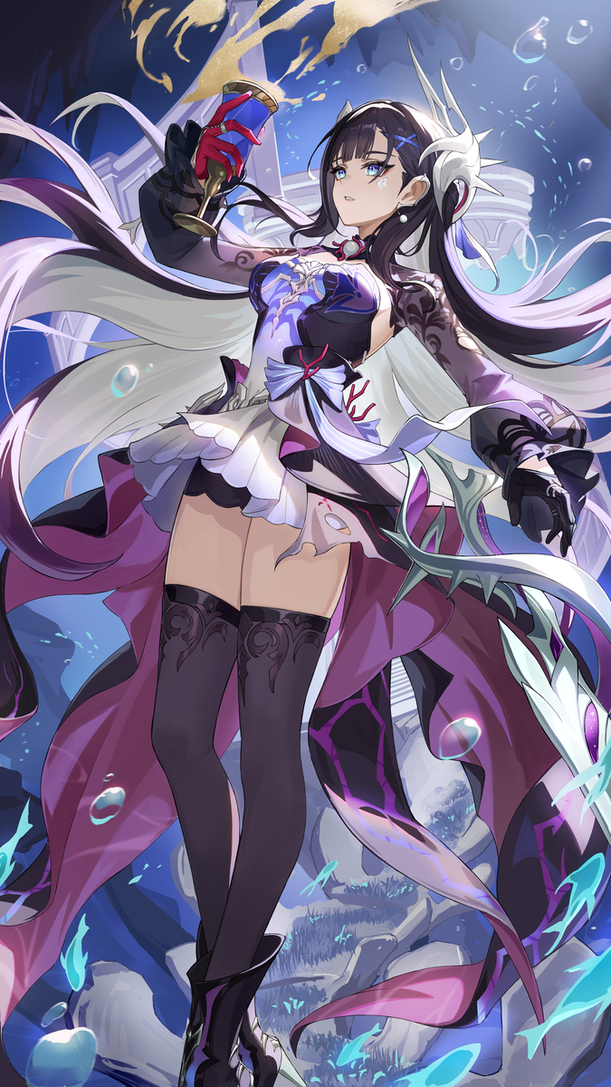 This is a pixiv picture whose title is 可惜已经无人一起分享这蜜酿了.