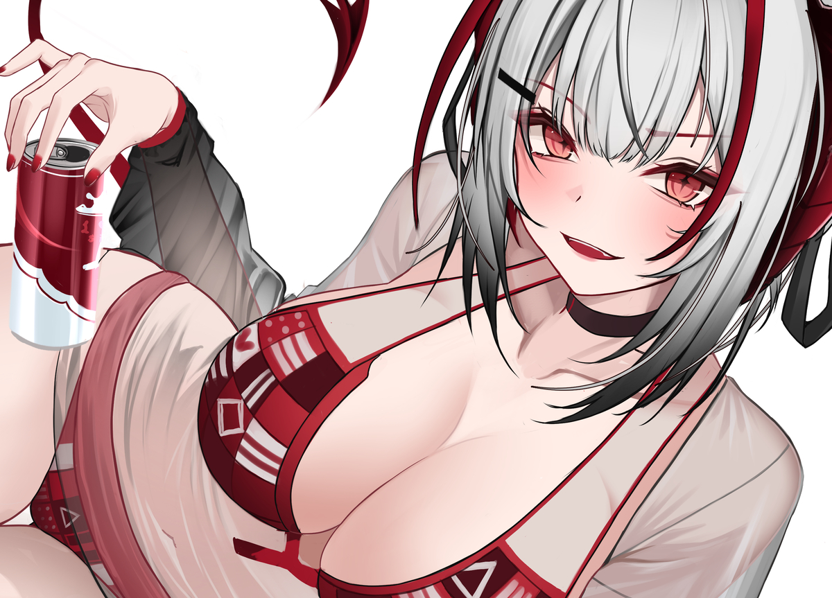 This is a pixiv picture whose title is W.