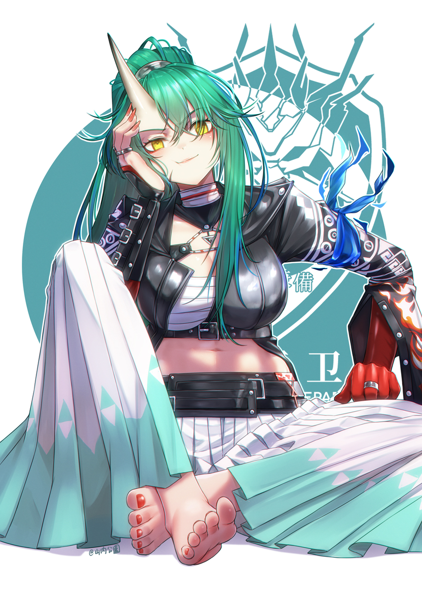 This is a pixiv picture whose title is 斩业星熊 HoshigumatheBreacher 斬業ホシグマ.