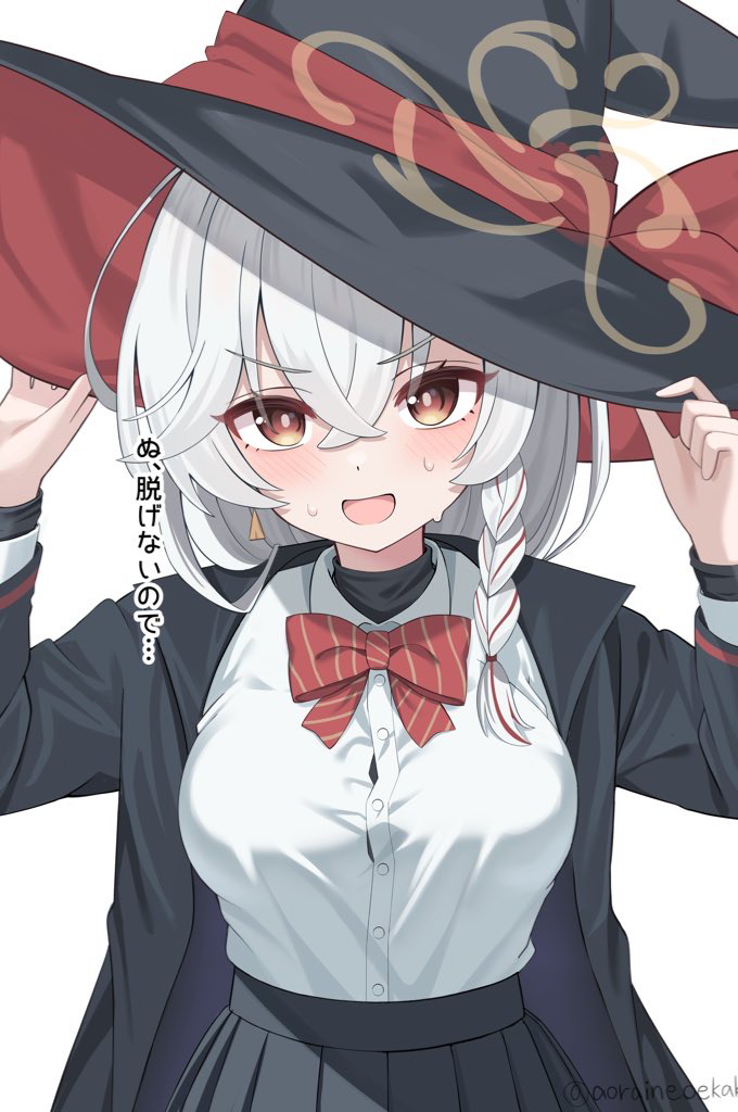 This is a pixiv picture whose title is 白尾エリ.