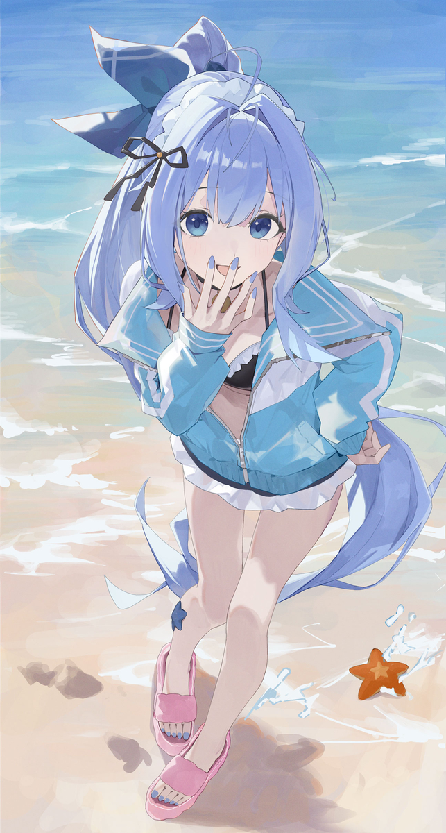 This is a pixiv picture whose title is NIKKE 安可.