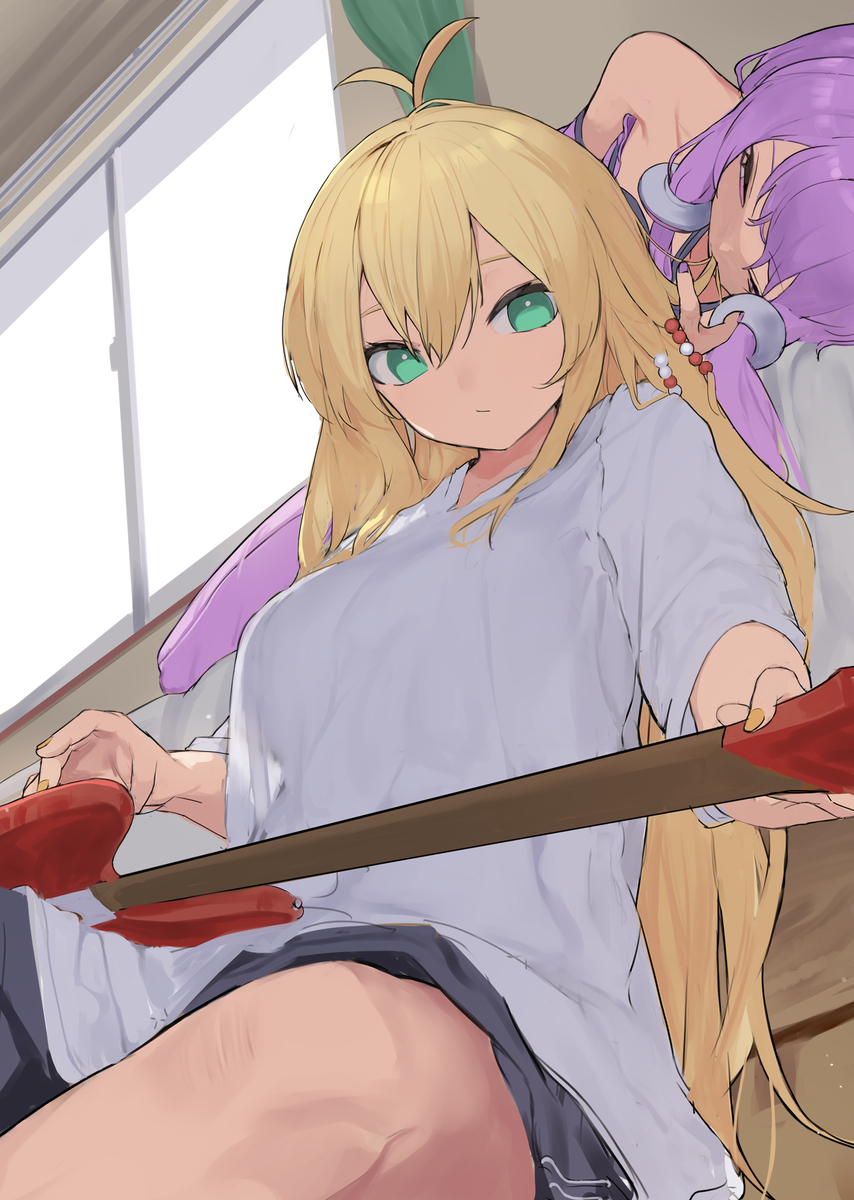 This is a pixiv picture whose title is 無題.