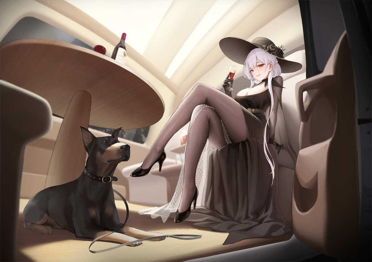 This is a pixiv picture whose title is 斯库拉同人.