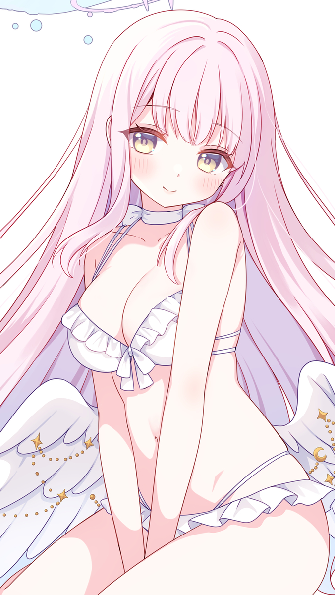 This is a pixiv picture whose title is 水着ミカ💗.