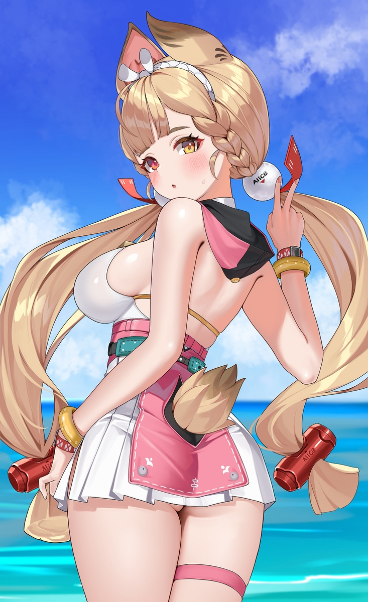 This is a pixiv picture whose title is Alice.