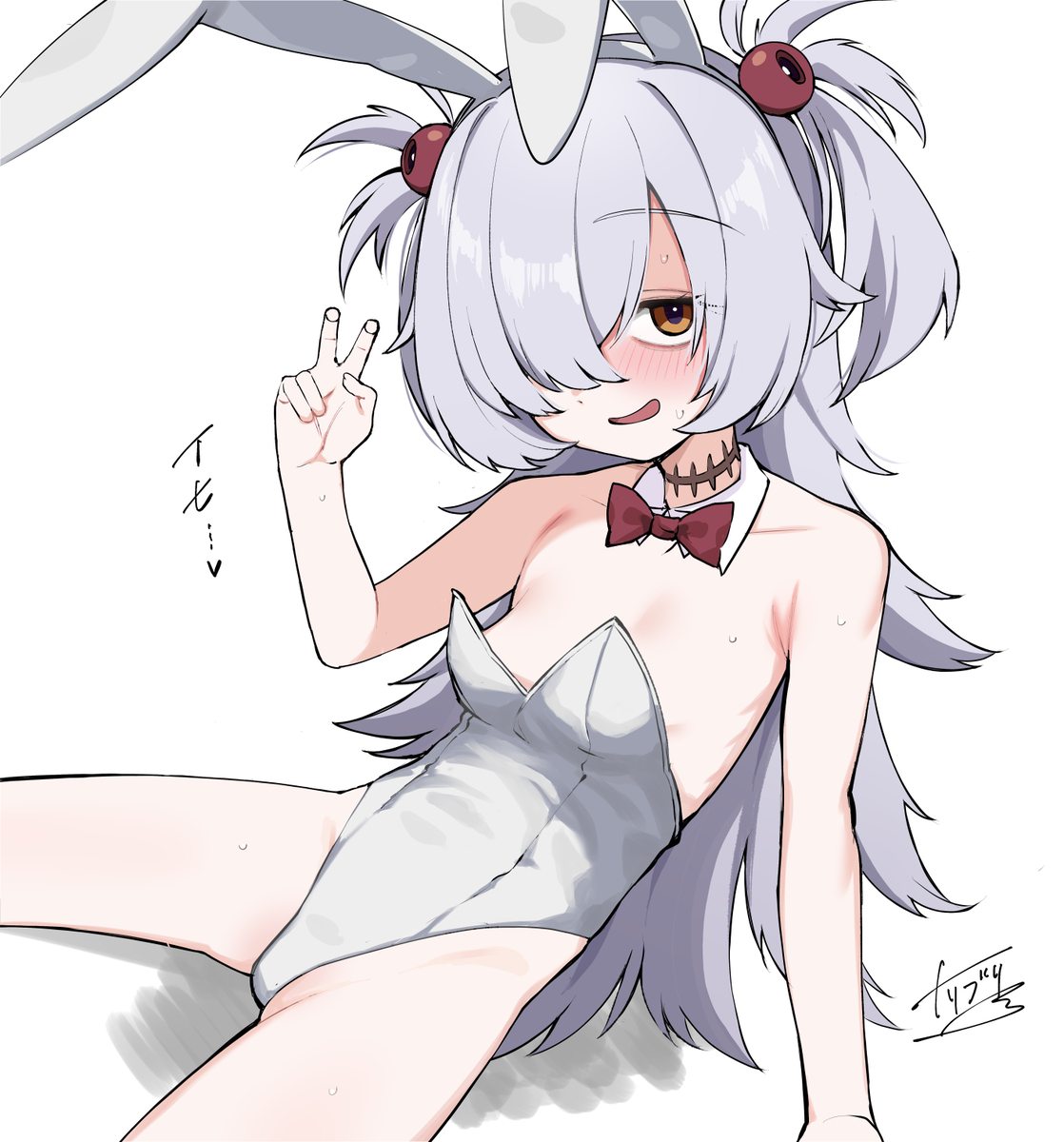 This is a pixiv picture whose title is バニエちゃん.