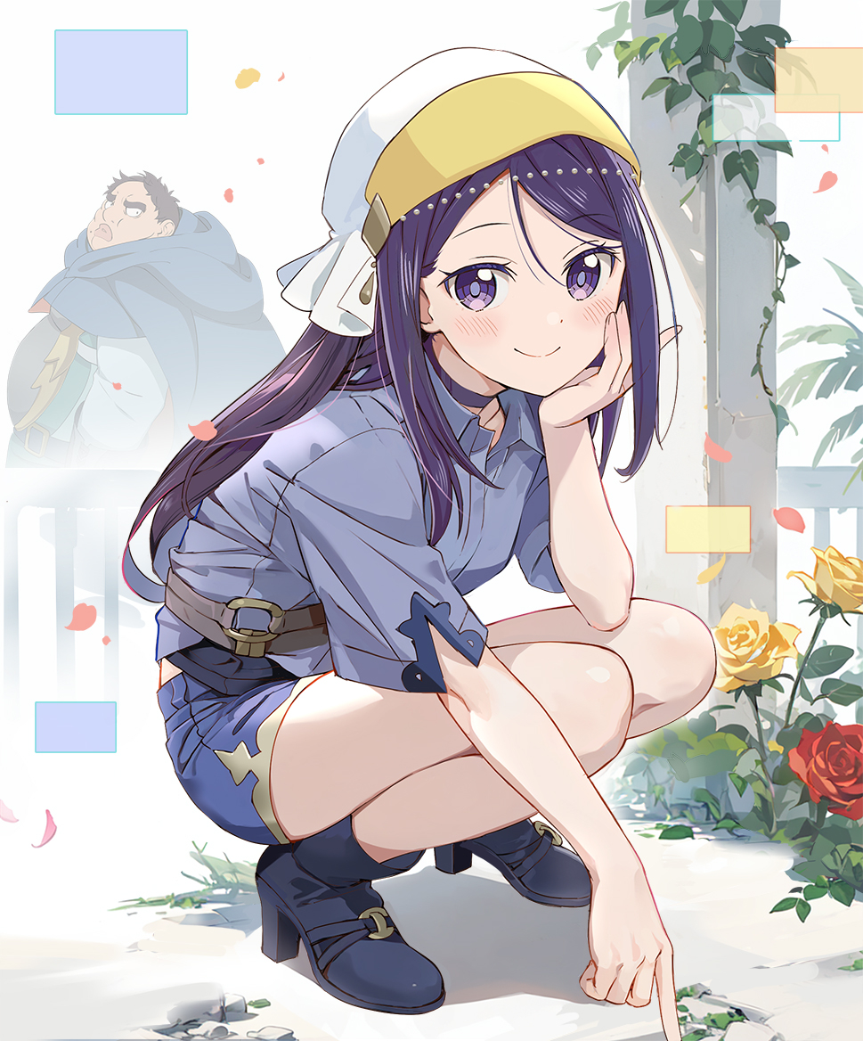 This is a pixiv picture whose title is 聖華さん.