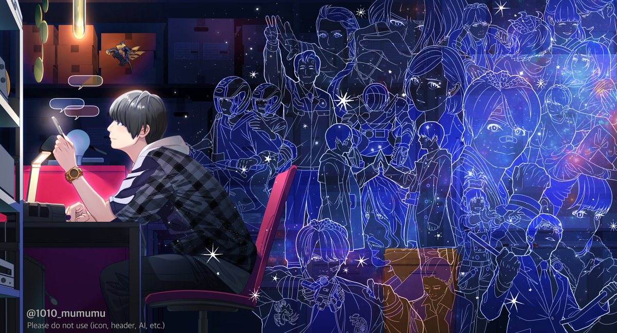 This is a pixiv picture whose title is 新世界記念日.