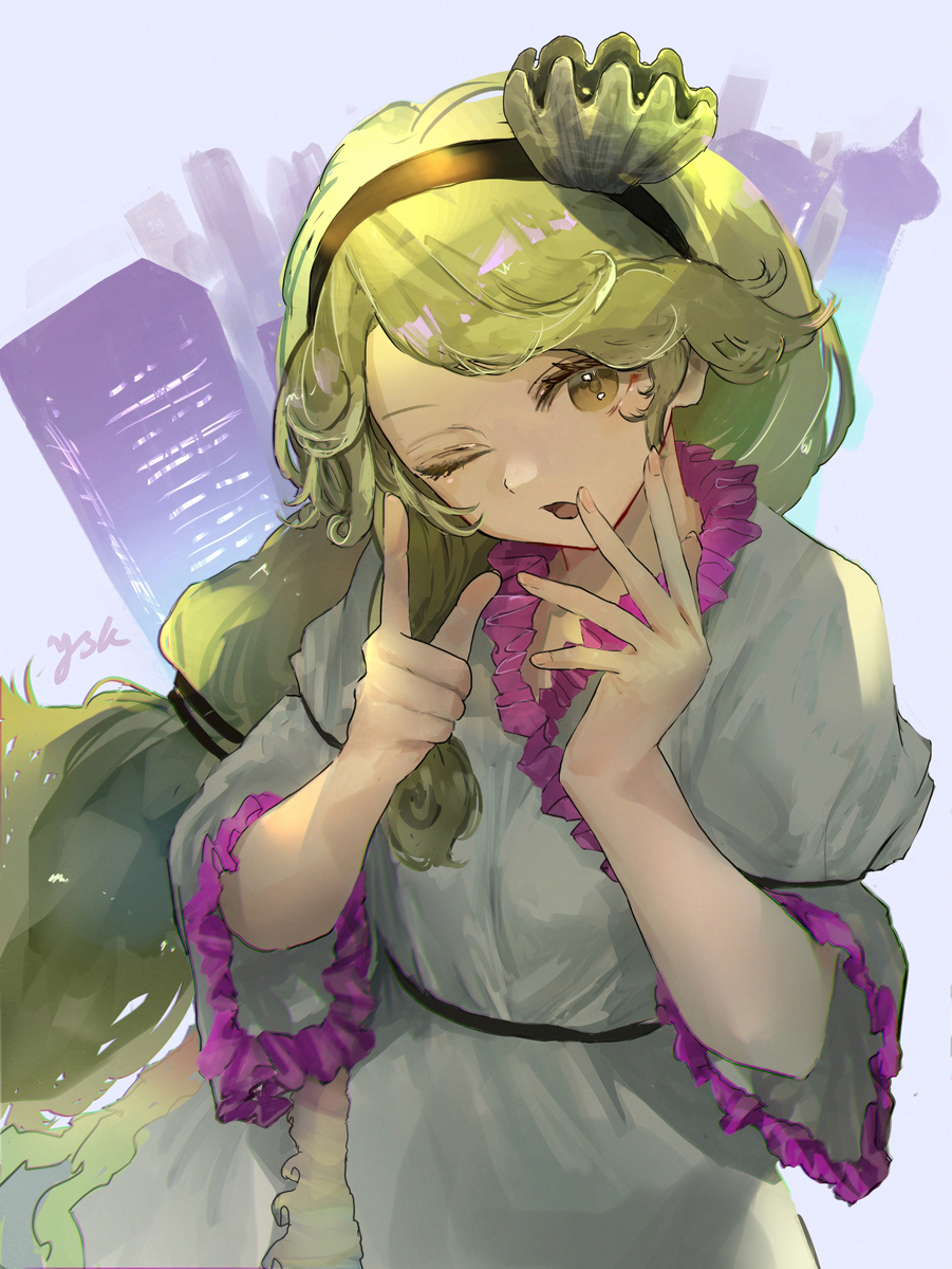 This is a pixiv picture whose title is ニナ.
